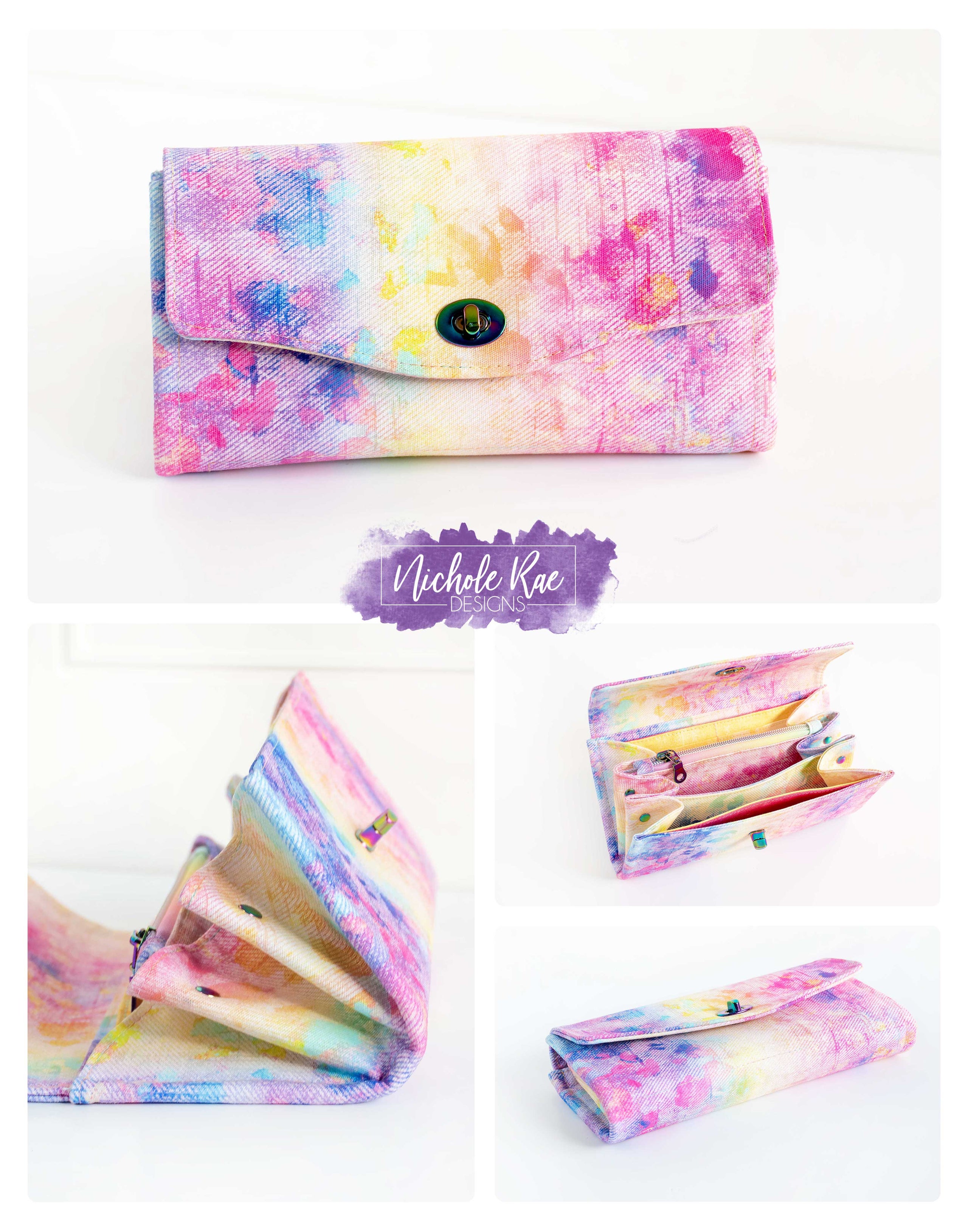 Kate spade discount tie dye wallet